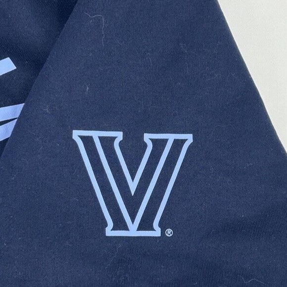 Villanova Wildcats Sweatshirt Men's XXL Blue Nike Long Sleeve Hoodie Fleece - Picture 6 of 11